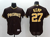 San Diego Padres #27 Matt Kemp Brown 2016 Flexbase Collection Stitched Baseball Jersey,baseball caps,new era cap wholesale,wholesale hats